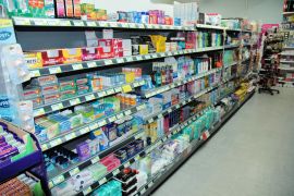 The Spar Shop in Lochcarron has a good stock of toiletries, medicines, cleaning materials etc.