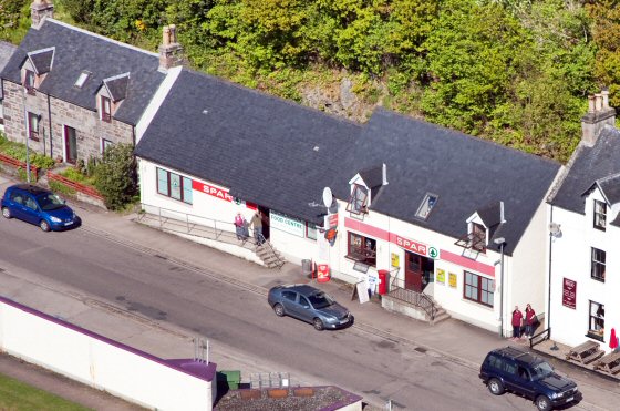 The Lochcarron Food Centre is a well-stocked licensed Spar Shop and filling station situated in the centre of Lochcarron village on the West Coast of the Scottish Highlands.